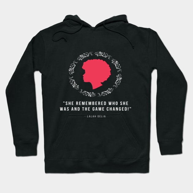 Feminist Quote Hoodie by SomebodyArts